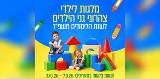 נס ציונה: נפתחה ההגשה למלגות לצהרוני גני הילדים בתשפ״ז